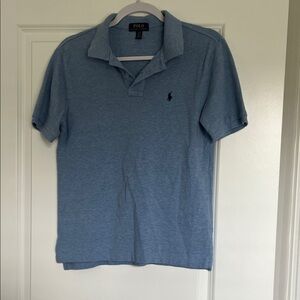 Polo by Ralph Lauren Men's Light Blue Polo Shirt